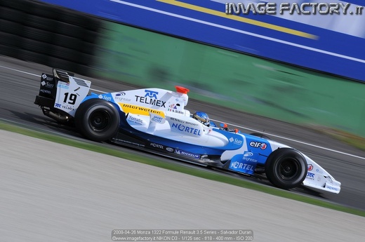 2008-04-26 Monza 1322 Formule Renault 3.5 Series - Salvador Duran